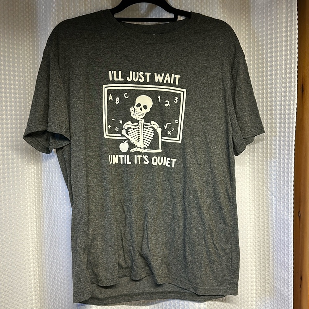Teacher Skeleton tee